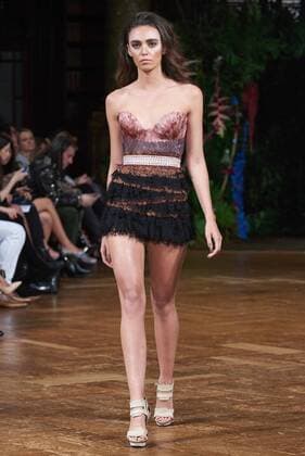 September 18, 2016 - London, England, United Kingdom - A model walks the runway at the Kristian Aadnevik show during London Fashion Week Spring Summer 2017 on September 18, 2016 in London, England. London United Kingdom  - ZUMAn230