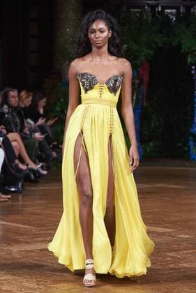 September 18, 2016 - London, England, United Kingdom - A model walks the runway at the Kristian Aadnevik show during London Fashion Week Spring Summer 2017 on September 18, 2016 in London, England. London United Kingdom  - ZUMAn230