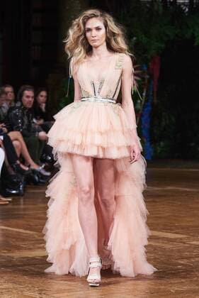 September 18, 2016 - London, England, United Kingdom - A model walks the runway at the Kristian Aadnevik show during London Fashion Week Spring Summer 2017 on September 18, 2016 in London, England. London United Kingdom  - ZUMAn230