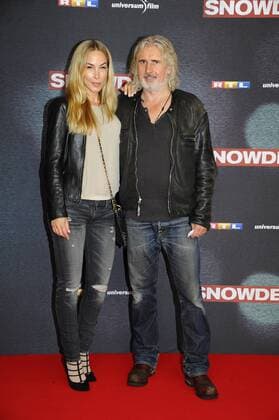 Joachim Masannek mit Ehefrau Premiere Snowden Film, Fernsehen Universum Film Mathäser Palast München 19. September 2016