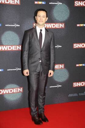 Joseph Gordon-Levitt Premiere Snowden Film, Fernsehen Universum Film Mathäser Palast München 19. September 2016