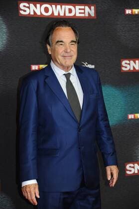 Oliver Stone Premiere Snowden Film, Fernsehen Universum Film Mathäser Palast München 19. September 2016