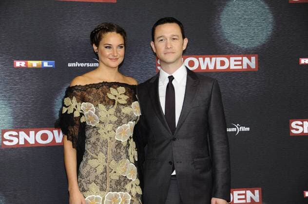 Shailene Woodley und Joseph Gordon-Levitt Premiere Snowden Film, Fernsehen Universum Film Mathäser Palast München 19. September 2016