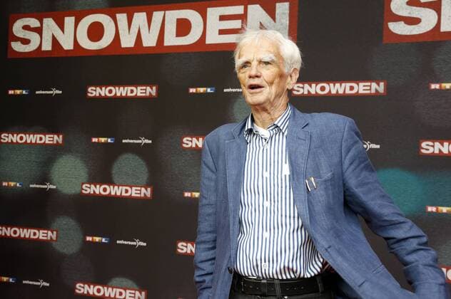 Hans-Christian Ströbele bei der Europapremiere des Kinofilms Snowden im Mathäser Filmpalast. München, 19.09.2016 Foto:xD.xBedrosianx xFuturexImage