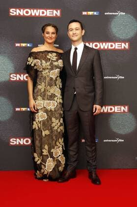 Shailene Woodley und Joseph Gordon-Levitt bei der Europapremiere des Kinofilms Snowden im Mathäser Filmpalast. München, 19.09.2016 Foto:xD.xBedrosianx xFuturexImage