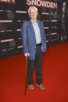Hans-Christian Ströbele bei der Europapremiere des Kinofilms Snowden im Mathäser Filmpalast. München, 19.09.2016 Foto:xP.xSchönbergerx xFuturexImage