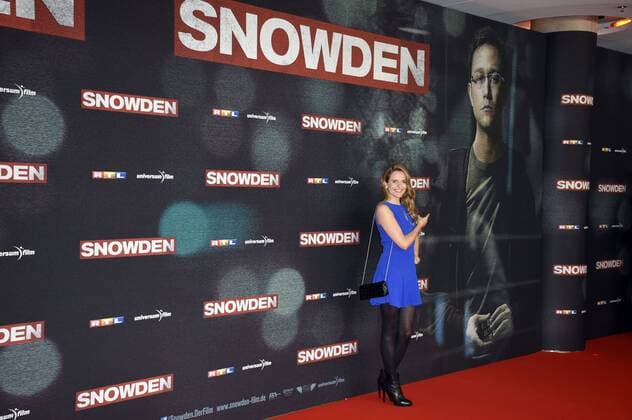 Daniela Vukovic bei der Europapremiere des Kinofilms Snowden im Mathäser Filmpalast. München, 19.09.2016 Foto:xP.xSchönbergerx xFuturexImage