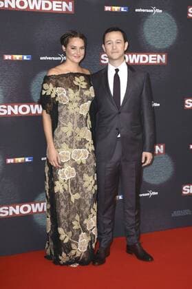 Shailene Woodley und Joseph Gordon-Levitt bei der Europapremiere des Kinofilms Snowden im Mathäser Filmpalast. München, 19.09.2016 Foto:xP.xSchönbergerx xFuturexImage