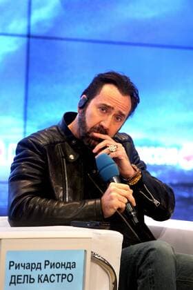 September 20, 2016 - Moscow, RUSSIA - Nicolas Cage Moscow RUSSIA  - ZUMAp106