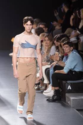 Model bei der Nouman Fashion Show auf der Mercedes-Benz Fashion Week Madrid Spring Summer 2017. Madrid, 20.09.2016 Nouman Model  Foto:xDyDxFotografosx xFuturexImage