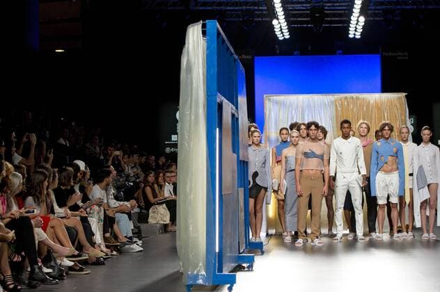 Models bei der Nouman Fashion Show auf der Mercedes-Benz Fashion Week Madrid Spring Summer 2017. Madrid, 20.09.2016 Nouman Models  Foto:xDyDxFotografosx xFuturexImage