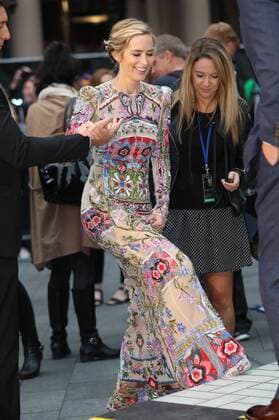 . 20 09 2016. London, United Kingdom. Emily Blunt arriving at the Girl on the Train world premiere in London.  xStephenxLockx xi-Imagesx IIM-13473-0010