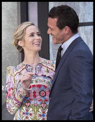 . 20 09 2016. London, United Kingdom. Emily Blunt and Luke Evans arriving at the Girl on the Train world premiere in London.  xStephenxLockx xi-Imagesx IIM-13473-0032