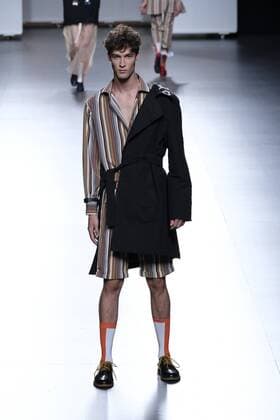 September 20, 2016 - Madrid, Madrid, Spain - A models walks Turing HABEY Fashion Show at Madrid EGO Fashion Week Spring Summer 2017 18 at Ifema, on September 20, 2016, in Madrid. Madrid Spain  - ZUMAn230