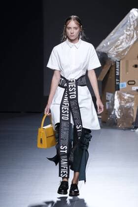 September 20, 2016 - Madrid, Madrid, Spain - A models walks during Euphemio FernoÂ¡ndez Fashion Show at Madrid EGO Fashion Week Spring Summer 2017 18 at Ifema, on September 20, 2016, in Madrid, Spain Madrid Spain  - ZUMAn230
