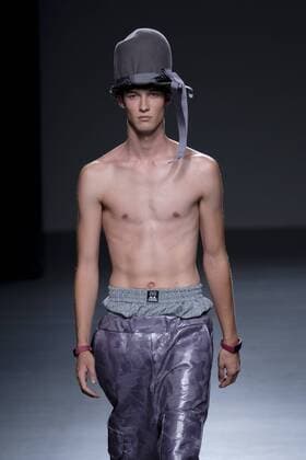 September 20, 2016 - Madrid, Spain - A models walks Turing Albec Bunsen Fashion Show at Madrid EGO Fashion Week Spring Summer 2017 18 at Ifema, on September 20, 2016, in Madrid, Spain Madrid Spain  - ZUMAn230