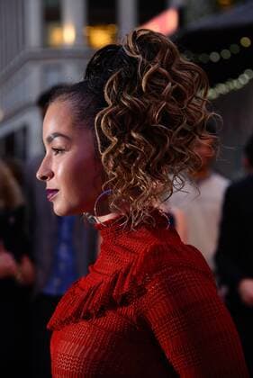 . 20 09 2016. Odeon, Leicester Square, London, United Kingdom. Ella Eyre arrives at The Girl On The Train World Premiere.  xChrisxJosephx xi-Imagesx IIM-13479-0062