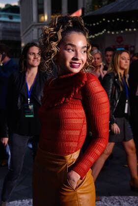 . 20 09 2016. Odeon, Leicester Square, London, United Kingdom. Ella Eyre arrives at The Girl On The Train World Premiere.  xChrisxJosephx xi-Imagesx IIM-13479-0064