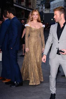 . 20 09 2016. Odeon, Leicester Square, London, United Kingdom. Haley Bennett arrives at The Girl On The Train World Premiere.  xChrisxJosephx xi-Imagesx IIM-13479-0065