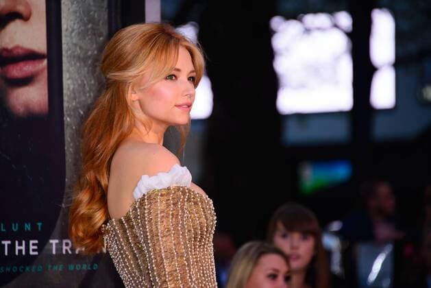 . 20 09 2016. Odeon, Leicester Square, London, United Kingdom. Haley Bennett arrives at The Girl On The Train World Premiere.  xChrisxJosephx xi-Imagesx IIM-13479-0097
