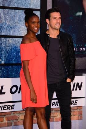 . 20 09 2016. Odeon, Leicester Square, London, United Kingdom.Oti Mabuse and Danny Mac arrive at The Girl On The Train World Premiere.  xChrisxJosephx xi-Imagesx IIM-13479-0130
