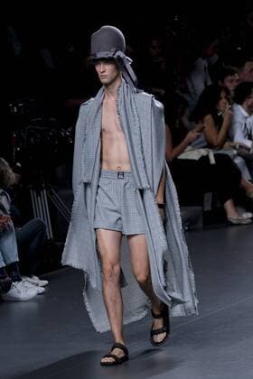 September 20, 2016 - Madrid, Spain - A models walks Turing Albec Bunsen Fashion Show at Madrid EGO Fashion Week Spring Summer 2017 18 at Ifema, on September 20, 2016, in Madrid, Spain Madrid Spain  - ZUMAn230