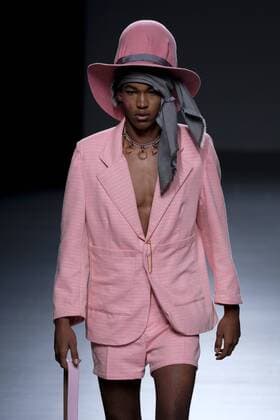 September 20, 2016 - Madrid, Spain - A models walks Turing Albec Bunsen Fashion Show at Madrid EGO Fashion Week Spring Summer 2017 18 at Ifema, on September 20, 2016, in Madrid, Spain Madrid Spain  - ZUMAn230
