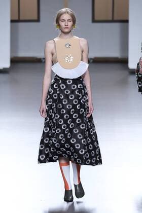September 20, 2016 - Madrid, Madrid, Spain - A models walks Turing HABEY Fashion Show at Madrid EGO Fashion Week Spring Summer 2017 18 at Ifema, on September 20, 2016, in Madrid. Madrid Spain  - ZUMAn230