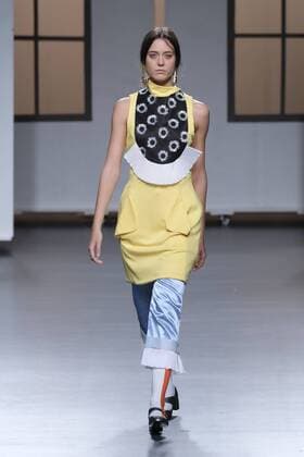 September 20, 2016 - Madrid, Madrid, Spain - A models walks Turing HABEY Fashion Show at Madrid EGO Fashion Week Spring Summer 2017 18 at Ifema, on September 20, 2016, in Madrid. Madrid Spain  - ZUMAn230