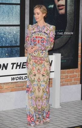September 20, 2016 - England, United Kingdom - Emily Blunt attends the World Premiere of The Girl On The Train at Odeon Leciester Square. United Kingdom - ZUMAs147