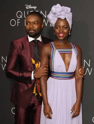 September 20, 2016 - Hollywood, CA, United States - 20 September 2016 - Hollywood, California - David Oyelowo and Lupita NyongÃ¢â‚¬â„¢o. Ã¢â‚¬Å Queen Of KatweÃ¢â‚¬Â Los Angeles Premiere held at the El Capitan Theater in Hollywood. Photo Credit: AdMedia Hollywood United States - ZUMAa123