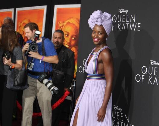 September 20, 2016 - Hollywood, CA, United States - 20 September 2016 - Hollywood, California - Lupita NyongÃ¢â‚¬â„¢o. Ã¢â‚¬Å Queen Of KatweÃ¢â‚¬Â Los Angeles Premiere held at the El Capitan Theater in Hollywood. Photo Credit: AdMedia Hollywood United States - ZUMAa123