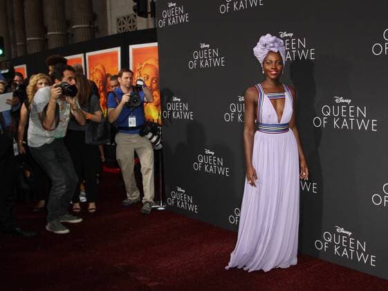 September 20, 2016 - Hollywood, CA, United States - 20 September 2016 - Hollywood, California - Lupita NyongÃ¢â‚¬â„¢o. Ã¢â‚¬Å Queen Of KatweÃ¢â‚¬Â Los Angeles Premiere held at the El Capitan Theater in Hollywood. Photo Credit: AdMedia Hollywood United States - ZUMAa123