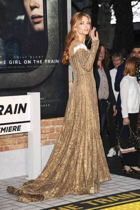 Haley Bennett bei der Premiere des Kinofilms The Girl on the Train im Odeon Leicester Square. London, 20.09.2016 Haley Bennett  Foto:xS.xVasx xFuturexImage