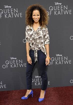 Sherri Saum QUEEN OF KATWE FILM PREMIERE Hollywood Patrick Rideaux PicturePerfect