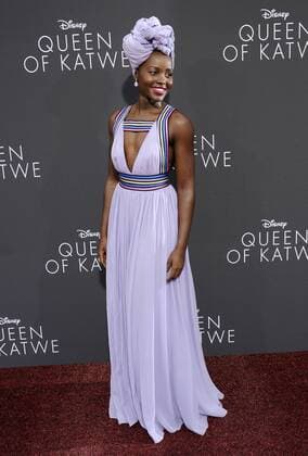 Lupita Nyong o QUEEN OF KATWE FILM PREMIERE Hollywood Patrick Rideaux PicturePerfect