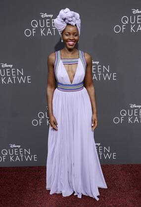 Lupita Nyong o QUEEN OF KATWE FILM PREMIERE Hollywood Patrick Rideaux PicturePerfect