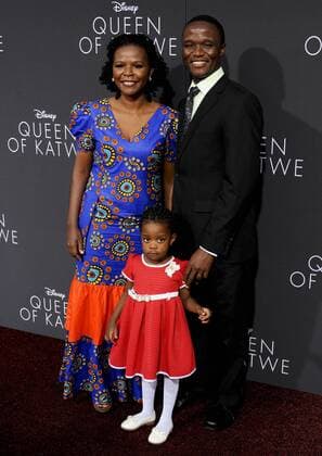 Robert Katende QUEEN OF KATWE FILM PREMIERE Hollywood Patrick Rideaux PicturePerfect