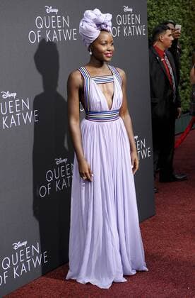 Lupita Nyong o QUEEN OF KATWE FILM PREMIERE Hollywood Patrick Rideaux PicturePerfect
