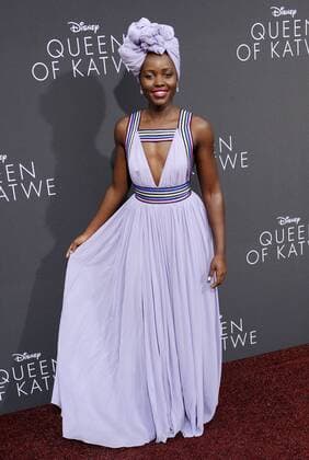 Lupita Nyong o QUEEN OF KATWE FILM PREMIERE Hollywood Patrick Rideaux PicturePerfect