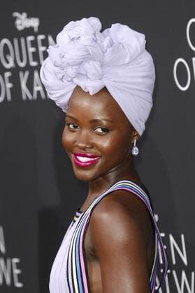 Lupita Nyong o QUEEN OF KATWE FILM PREMIERE Hollywood Patrick Rideaux PicturePerfect