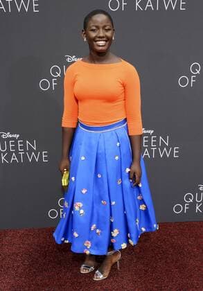 Madina Nalwanga QUEEN OF KATWE FILM PREMIERE Hollywood Patrick Rideaux PicturePerfect