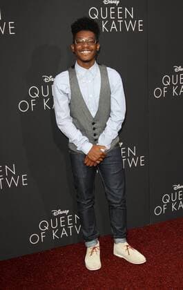 September 20, 2016 - Hollywood, CA, United States - 20 September 2016 - Hollywood, California - Kamil McFadden. Ã¢â‚¬Å Queen Of KatweÃ¢â‚¬Â Los Angeles Premiere held at the El Capitan Theater in Hollywood. Photo Credit: AdMedia Hollywood United States - ZUMAa123
