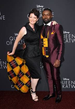 September 20, 2016 - Hollywood, CA, United States - 20 September 2016 - Hollywood, California - David Oyelowo with wife Jessica Oyelowo. Ã¢â‚¬Å Queen Of KatweÃ¢â‚¬Â Los Angeles Premiere held at the El Capitan Theater in Hollywood. Photo Credit: AdMedia Hollywood United States - ZUMAa123