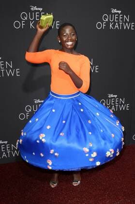 September 20, 2016 - Hollywood, CA, United States - 20 September 2016 - Hollywood, California - Madina Nalwanga. Ã¢â‚¬Å Queen Of KatweÃ¢â‚¬Â Los Angeles Premiere held at the El Capitan Theater in Hollywood. Photo Credit: AdMedia Hollywood United States - ZUMAa123