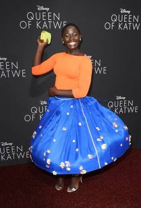 September 20, 2016 - Hollywood, CA, United States - 20 September 2016 - Hollywood, California - Madina Nalwanga. Ã¢â‚¬Å Queen Of KatweÃ¢â‚¬Â Los Angeles Premiere held at the El Capitan Theater in Hollywood. Photo Credit: AdMedia Hollywood United States - ZUMAa123