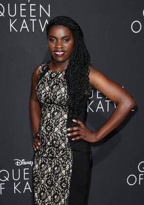 September 20, 2016 - Hollywood, CA, United States - 20 September 2016 - Hollywood, California - Phiona Mutesi. Ã¢â‚¬Å Queen Of KatweÃ¢â‚¬Â Los Angeles Premiere held at the El Capitan Theater in Hollywood. Photo Credit: AdMedia Hollywood United States - ZUMAa123