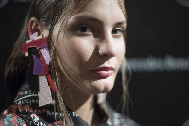 Denisa backstage bei der Euphemio Fernandez Fashion Show auf der Mercedes-Benz Fashion Week Madrid Spring Summer 2017. Madrid, 20.09.2016 Denisa  Foto:xDyDxFotografosx xFuturexImage