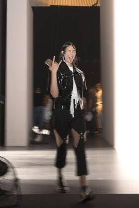 Eva Lois backstage bei der Euphemio Fernandez Fashion Show auf der Mercedes-Benz Fashion Week Madrid Spring Summer 2017. Madrid, 20.09.2016 Eva Lois  Foto:xDyDxFotografosx xFuturexImage