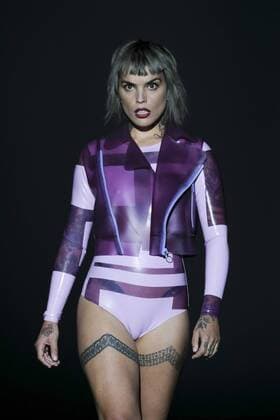 Madrid, Spain - A model walks on the runway at the XEVI FERNANDEZ of Kiev show during Mercedes-Benz Fashion Week Madrid Spring Summer 2017 at Ifema on September 19, 2016 in Madrid, Spain. Madrid Spain  - ZUMAn230